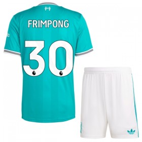 Goedkope Liverpool Jeremie Frimpong 30 Kids Third Tenue 2025-26